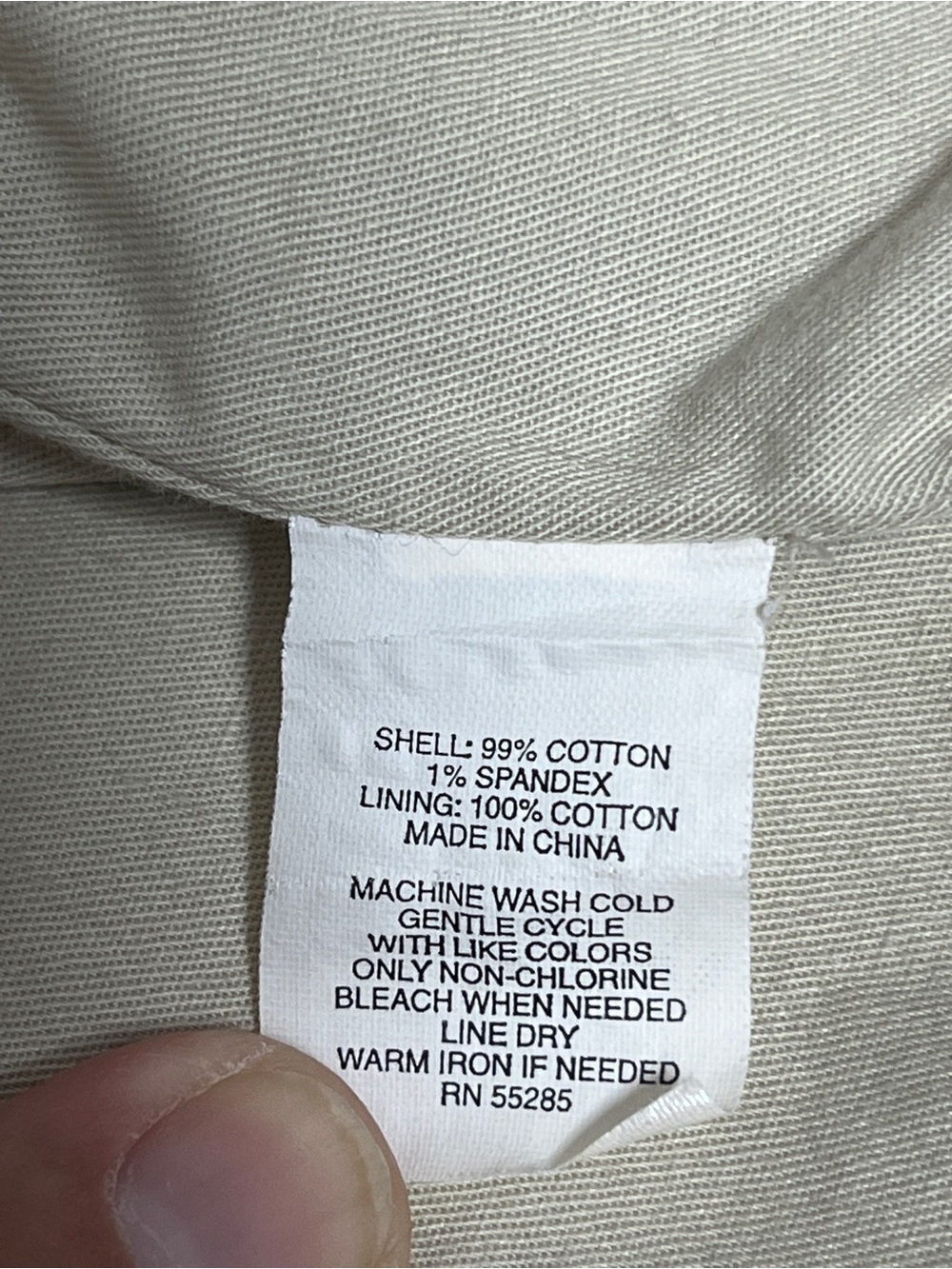 Express Cream Button-Front Kids Jacket - Picture 7 of 11